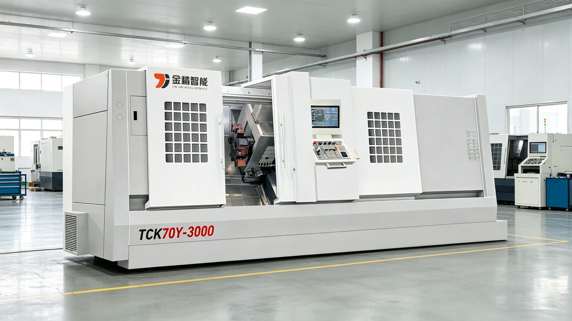 金精智能 TCK70Y 车铣复合中心：为高刚性加工而生