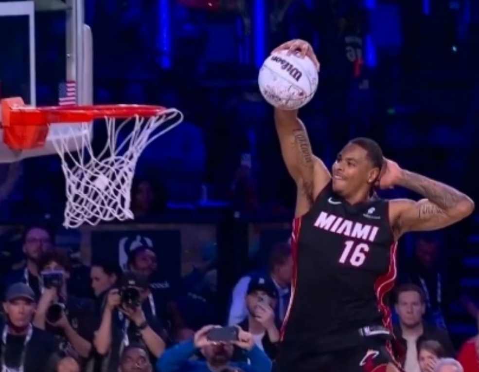 NBA全明星单项赛，三分大赛冠军利拉德，扣篮大赛冠军凯沙德·约翰逊，我预测一个没