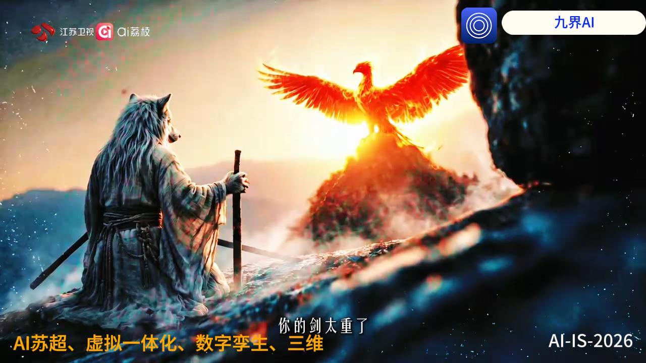 依托数字孪生技术，九界 AI 全方位升级苏超体验