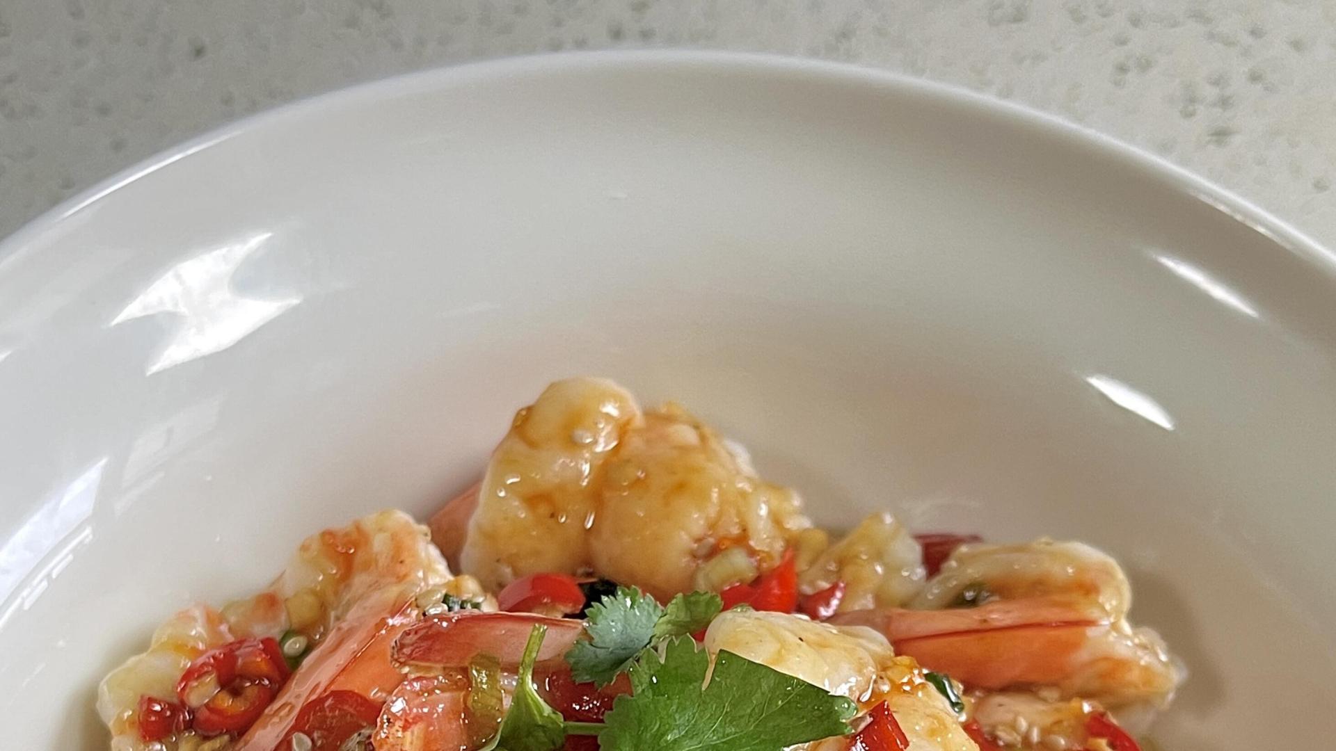 如果我去开店，这椒麻虾片一定是招牌！！！