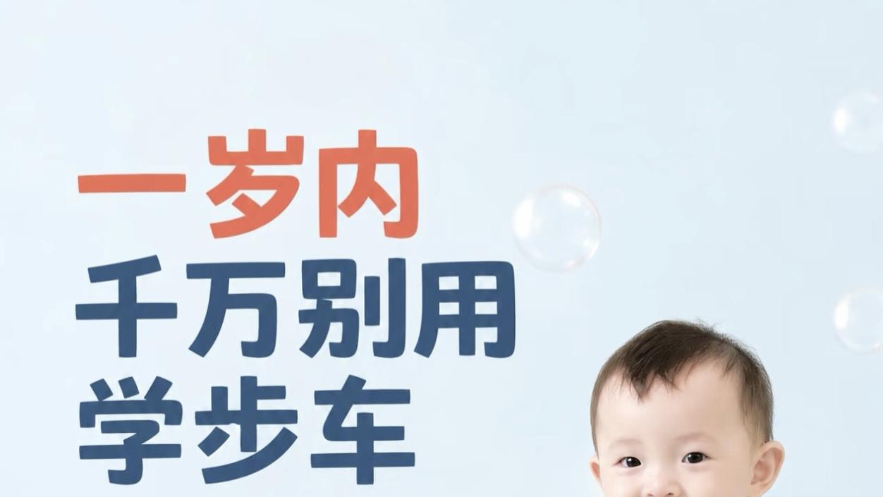 一岁内别用学步车！看似解放双手的“神器”，其实是害了娃的“隐形杀手”