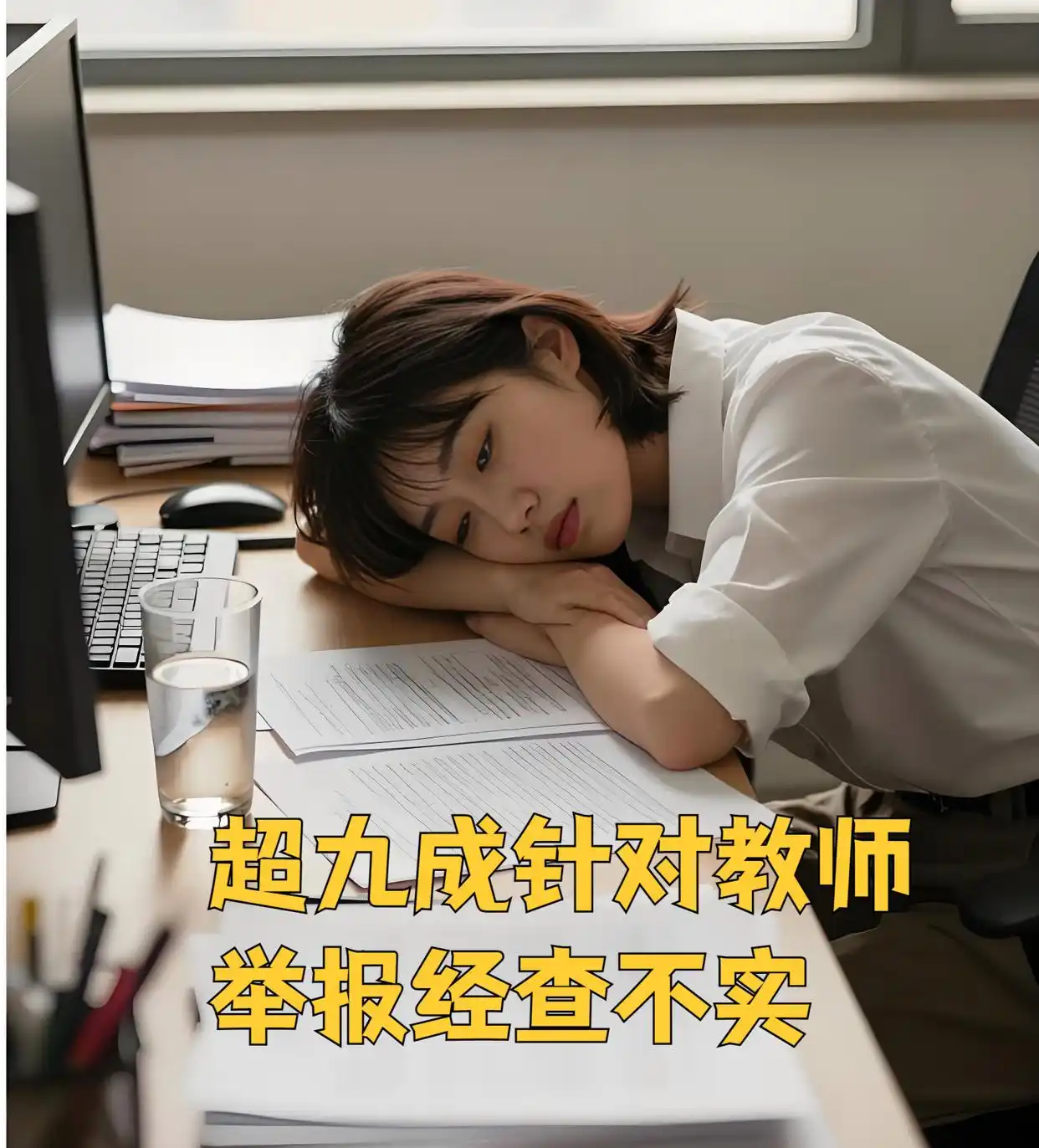 128 条举报仅 7 条属实，当举报变成家长随手就能用的底牌
很多举报老师的投诉