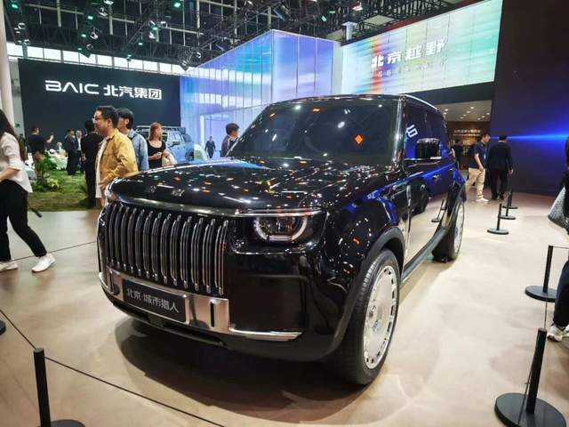 北京车展冒出一堆路虎风味国产电车