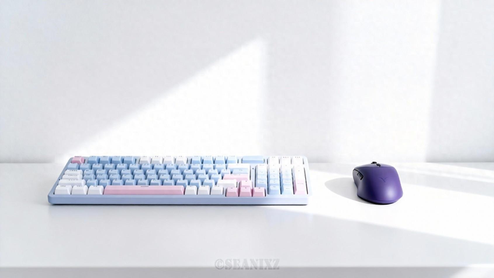 雷柏VT9 MAX 二代+V700DIY-98长续航版最强续航无线键鼠套装体验：无线桌面战力MAX