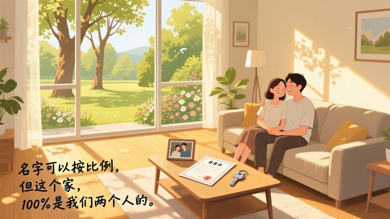 她说“婚房写谁的名字”，是在等你一句“我们一起”