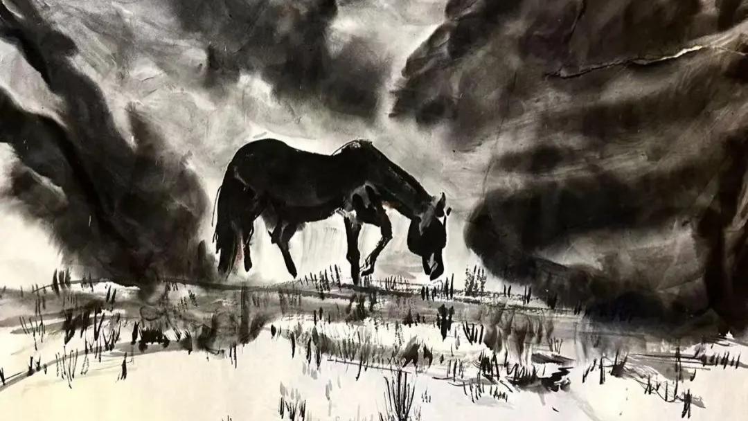 《书画南北方》笔底风雷·墨中风骨——辛禾画马