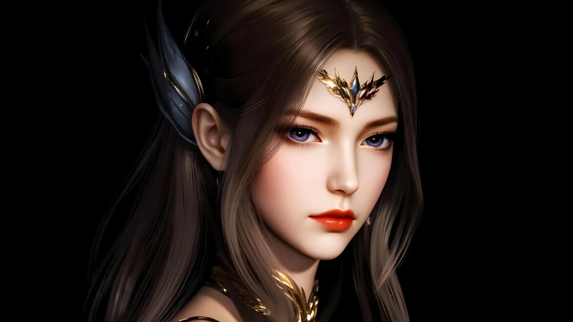 国漫女神#暗黑千仞雪