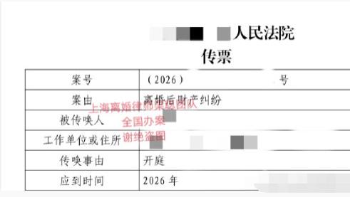 上海离婚律师梁聪团队原创：涉外的离婚后财产纠纷