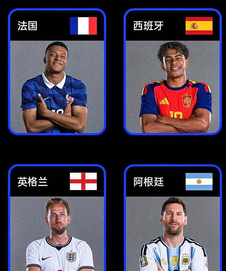 随着阿根廷3-1瑞士，世界杯四强名单新鲜出炉，具体如下:

法国🇫🇷，晋