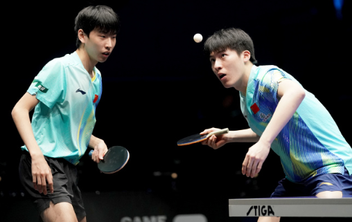 WTT常规挑战赛太原站男双半决赛，温瑞博/李和宸3-1(11-9、11-4、8-