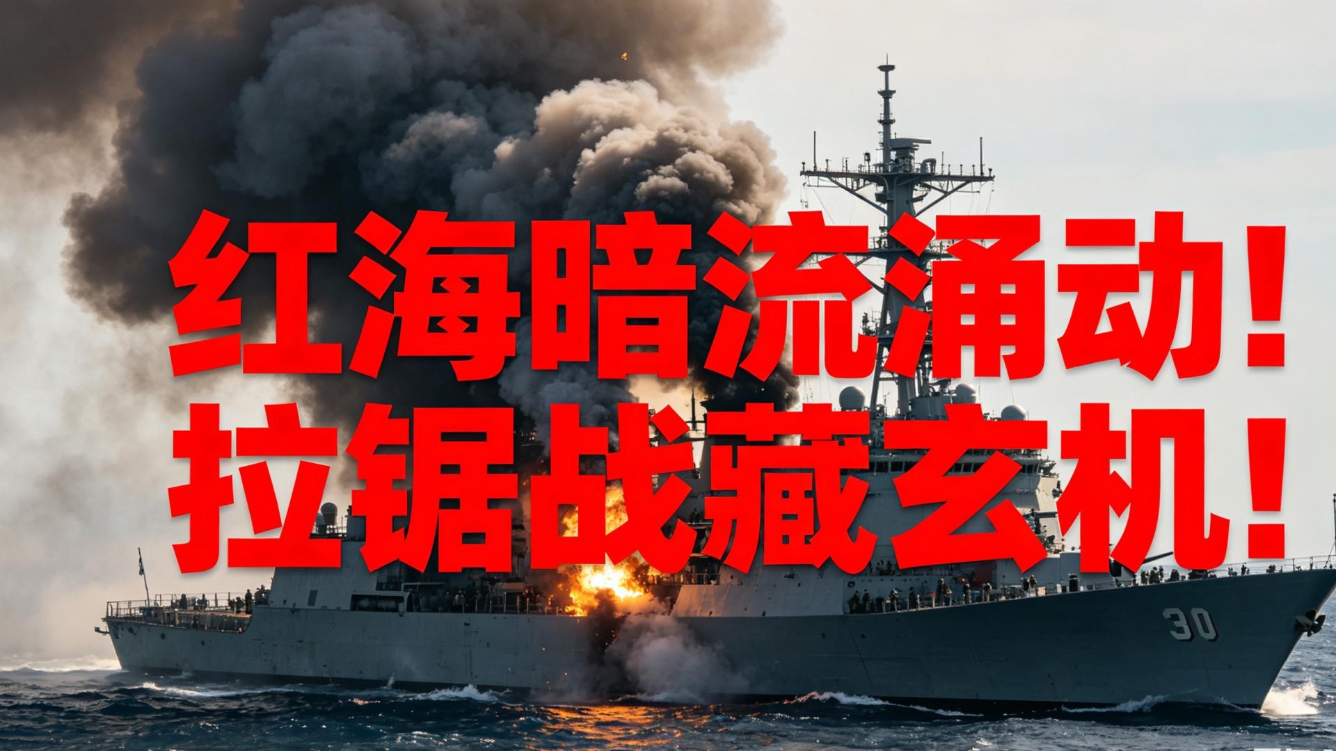 红海暗流藏猫腻！三大隐秘信号，撕开局势拉锯真相！