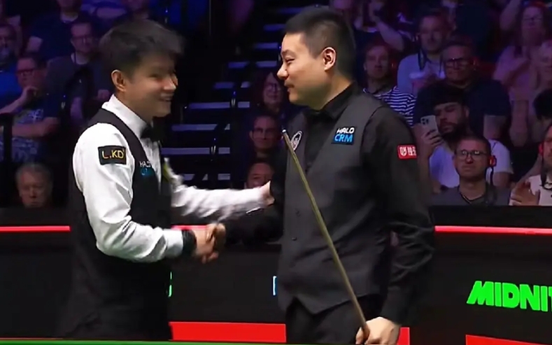 赵心童13-9战胜丁俊晖，晋级世锦赛8强。丁俊晖整场比赛赢了9局，也算不错的结果