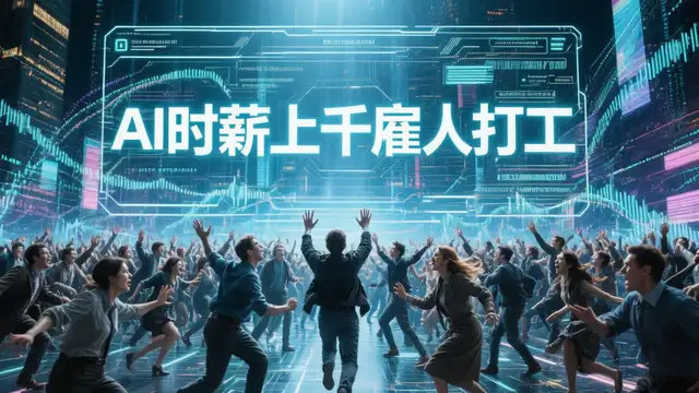 AI雇人打工时薪上千，万人争做AI“劳力”