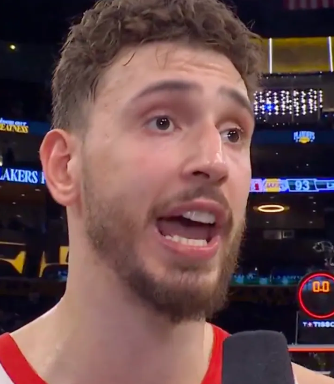 NBA季后赛，火箭以（2）99-93（3）战胜湖人。
赛后阿尔佩伦-申京直言，火