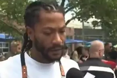前NBA球员德里克-罗斯接受了采访，谈到了勒布朗-詹姆斯加盟76人的决定。
罗斯