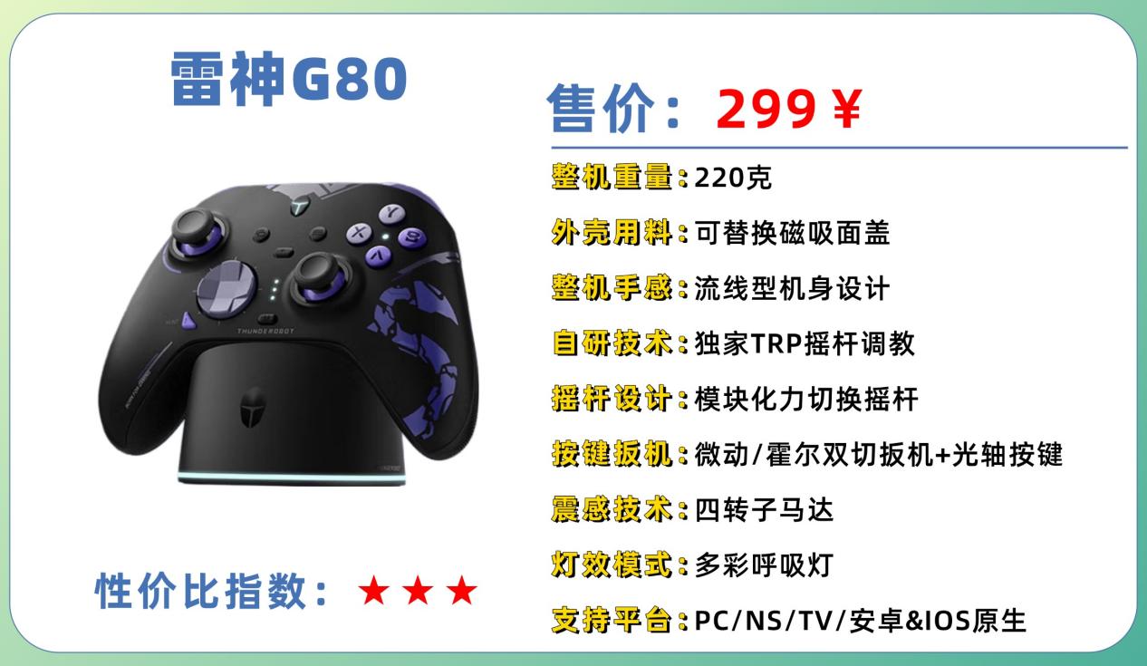 游戏手柄什么品牌的好?公认最耐用的手柄品牌评测推荐