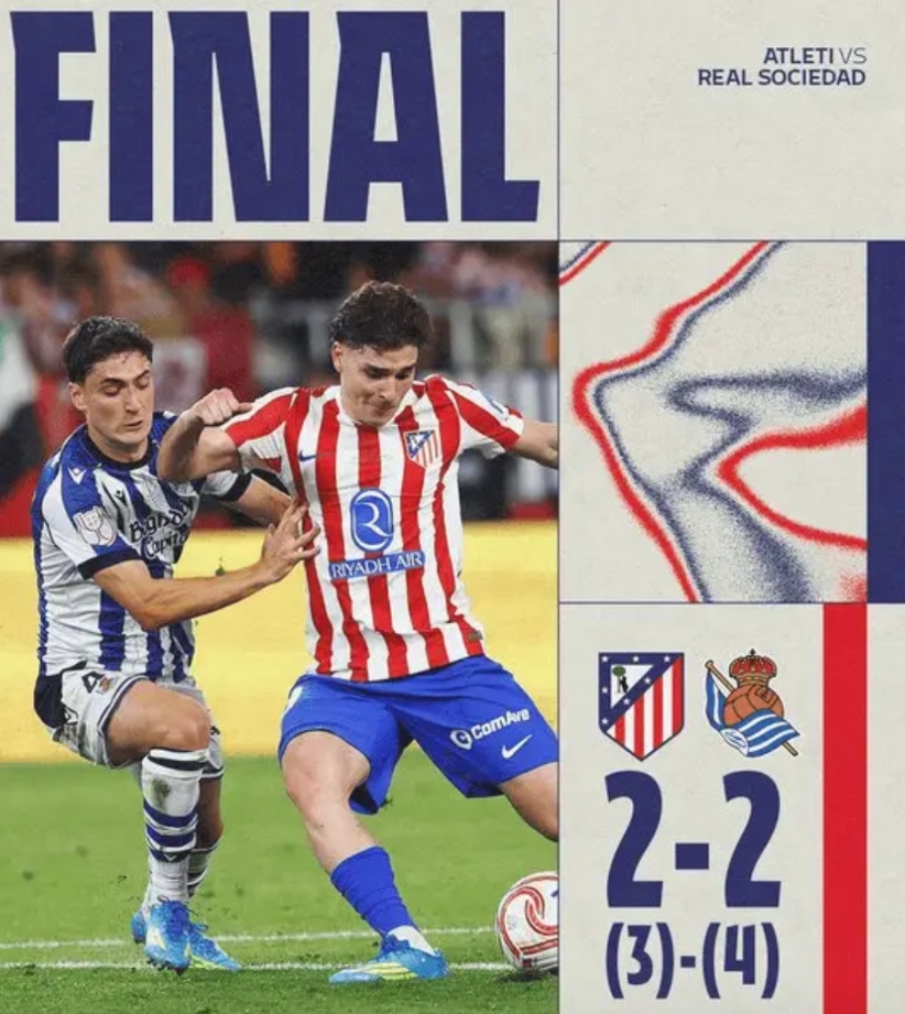 马竞丢冠，简直太迷了！

明明可以和巴萨打的有来有回，国王杯淘汰巴萨，欧冠淘汰巴