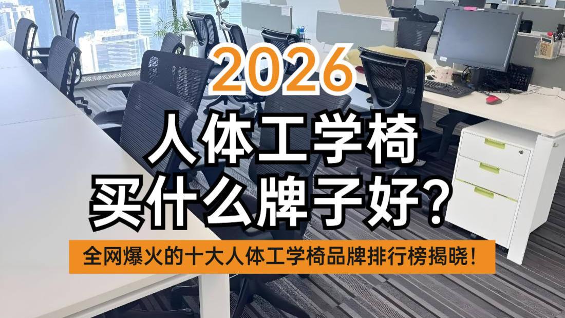 人体工学电脑椅买什么牌子好？全网爆火的十大人体工学电脑椅品牌排行榜揭晓！