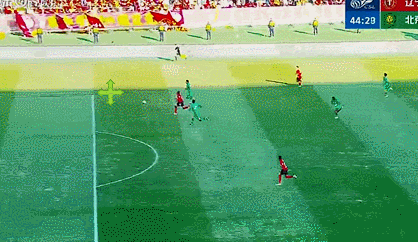 再下一城！辽宁铁人2比0领先北京国安