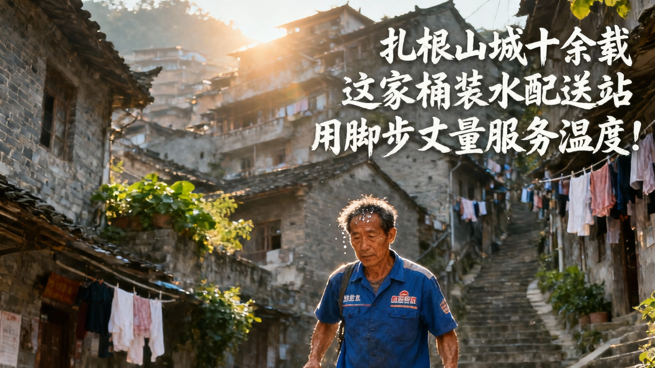 扎根山城十余载 这家桶装水配送站用脚步丈量服务温度