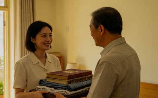 我卖掉老房后直接搬进儿子家，儿子以为我睡了，对儿媳说：950万到账了，养老院也给我爸订好了