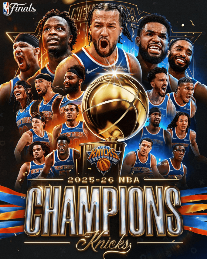 纽约53年等待终究圆梦！马刺主场Let's go, Knicks的呼声经久不息，