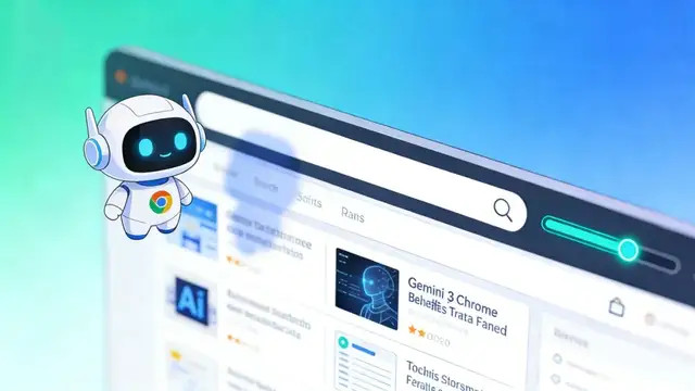 Gemini 3住进谷歌Chrome：AI终于开始“替你上网”了