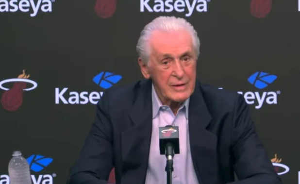 在莱利赛季总结新闻发布会上，他被问到“是否会在有可能的情况下考虑交易巴姆·阿德巴