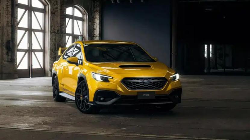 2.4T+手动挡 斯巴鲁WRX特别版车型官图发布 限量75台