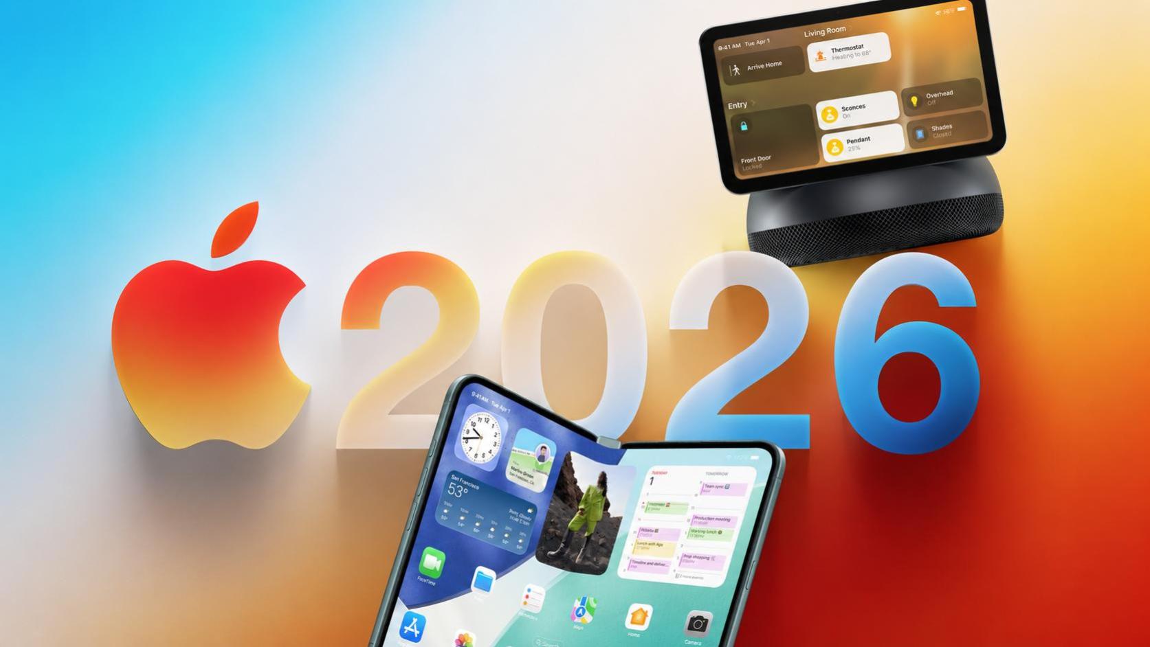 苹果今年还有狠活？折叠iPhone、M5Mac、智能家居都在路上