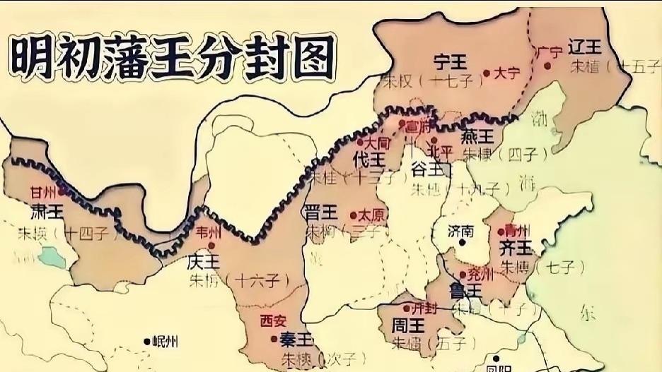 一张图看清九王戍边