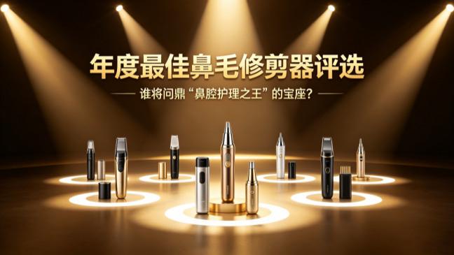 鼻毛修剪器手动好还是电动好？剪鼻毛神器哪个品牌好多个参数对比