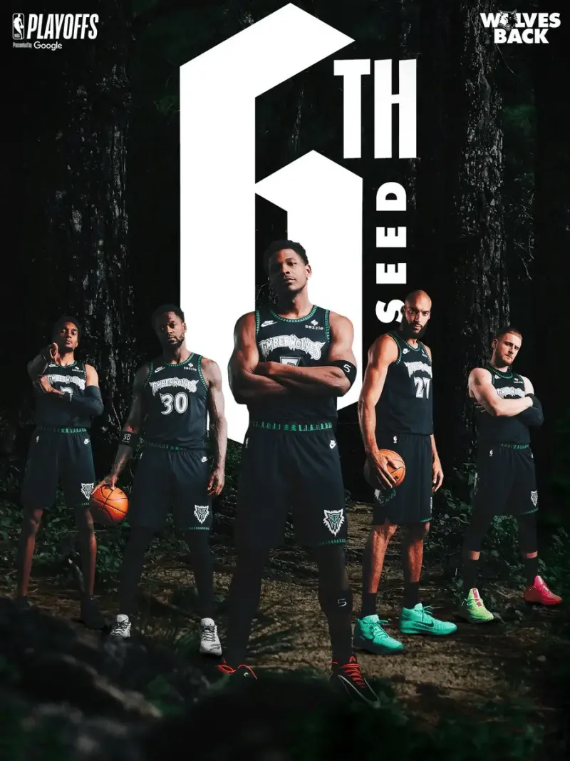 狼金大战3.0前瞻

一堆人在唱衰森林狼，依我看，狼并非没有机会

进攻角度上，