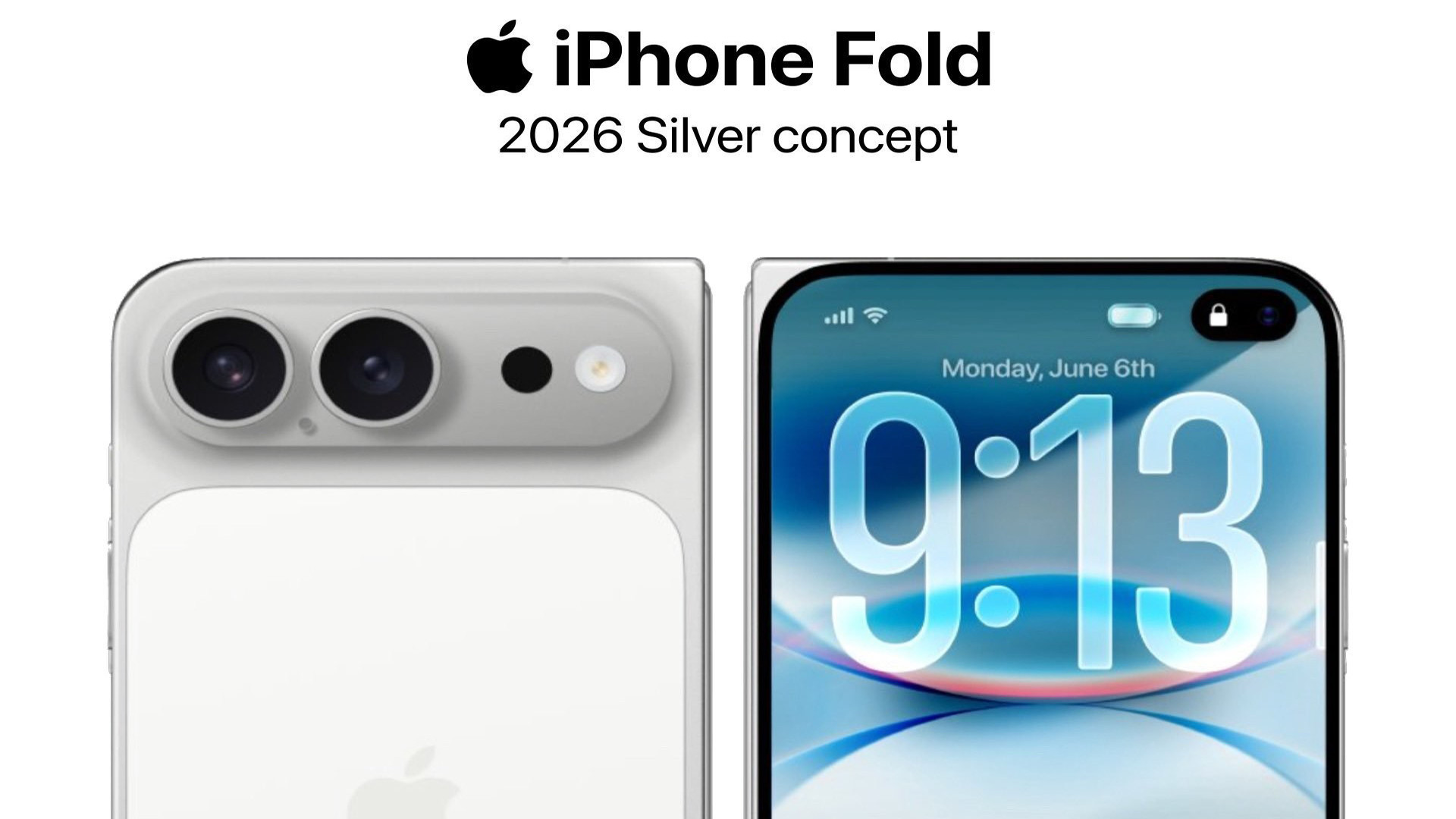 iPhone大折叠屏将于9月发布，网友：又丑又贵！