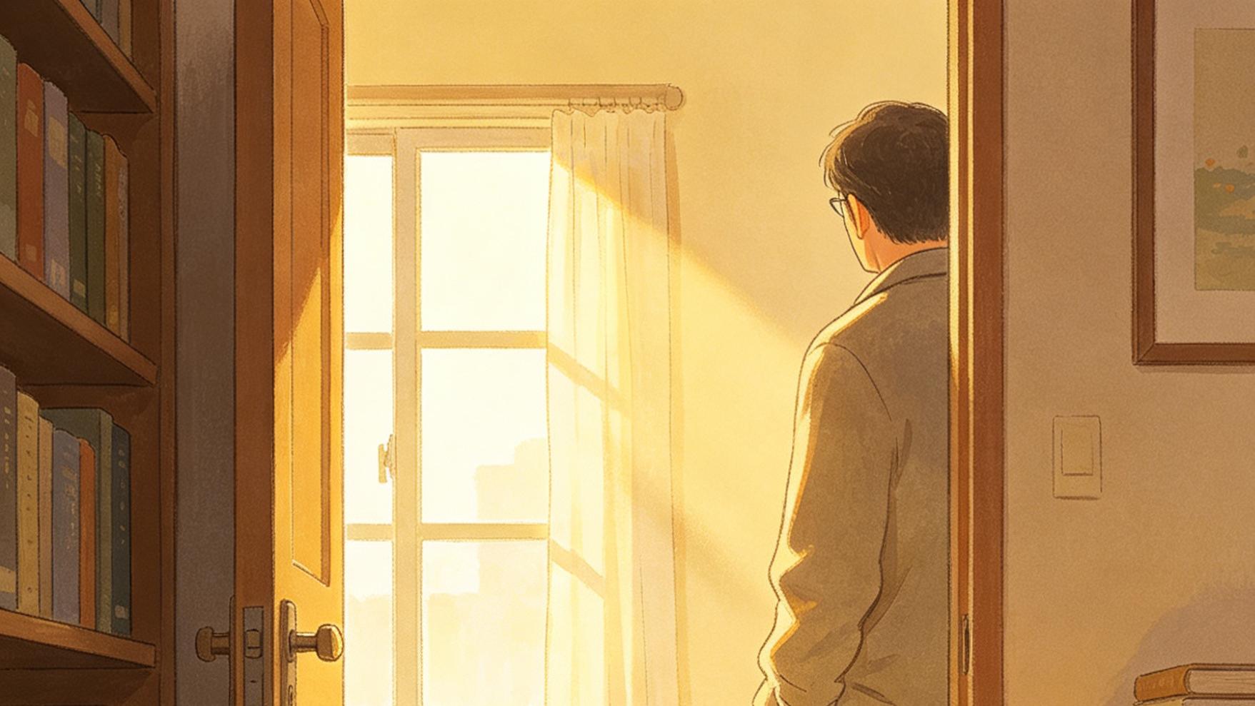 “爸爸，你为什么总是那么忙？”这个回答让无数中年男人破防