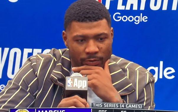 NBA季后赛，湖人球员斯马特接受了记者采访：“我们确实打得有点漫不经心。开局手感