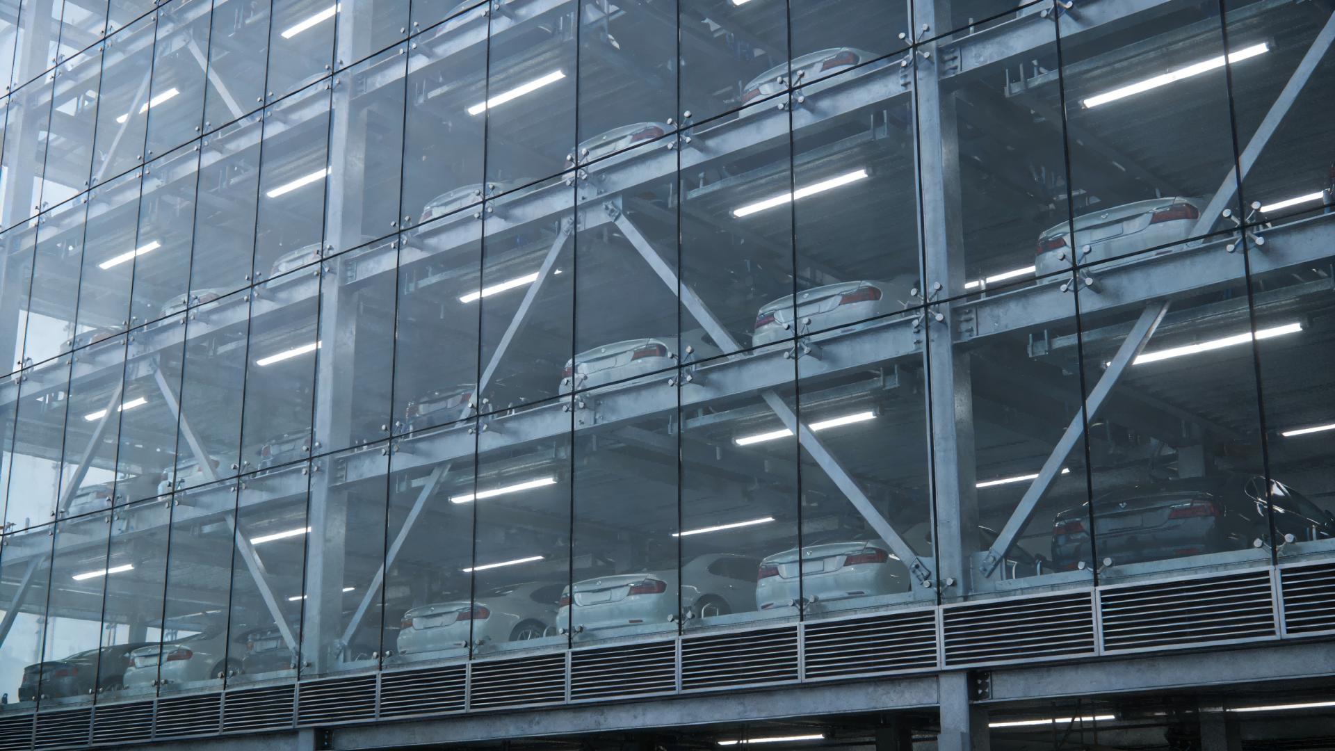 立体车库的外立面可以选用哪些材料？