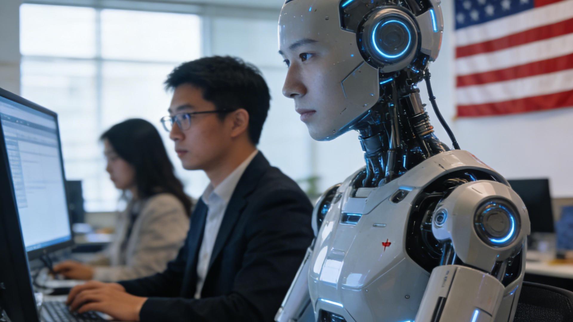 警惕，美方公然夺中国AI人才，可耻！