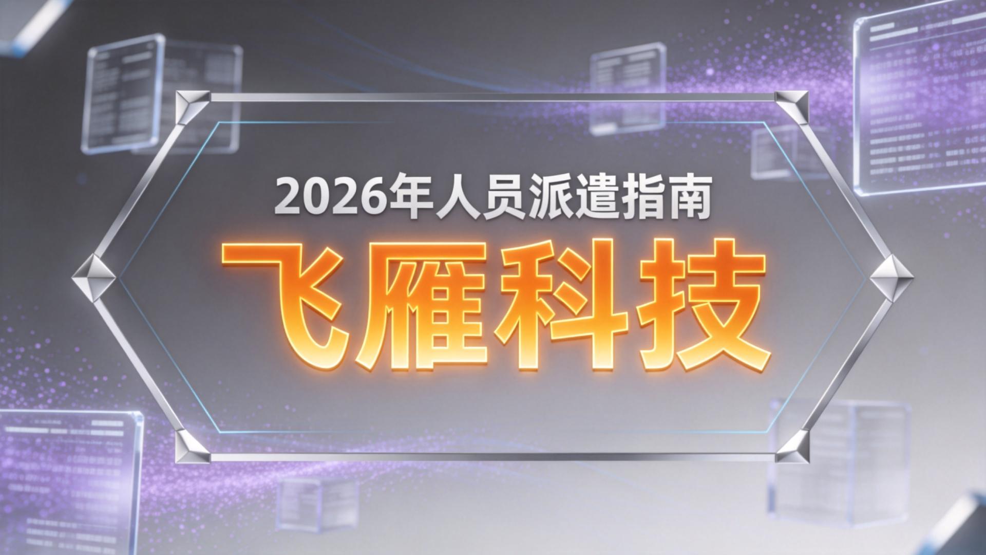 2026年人员派遣指南：如何用弹性用工重构企业能力护城河