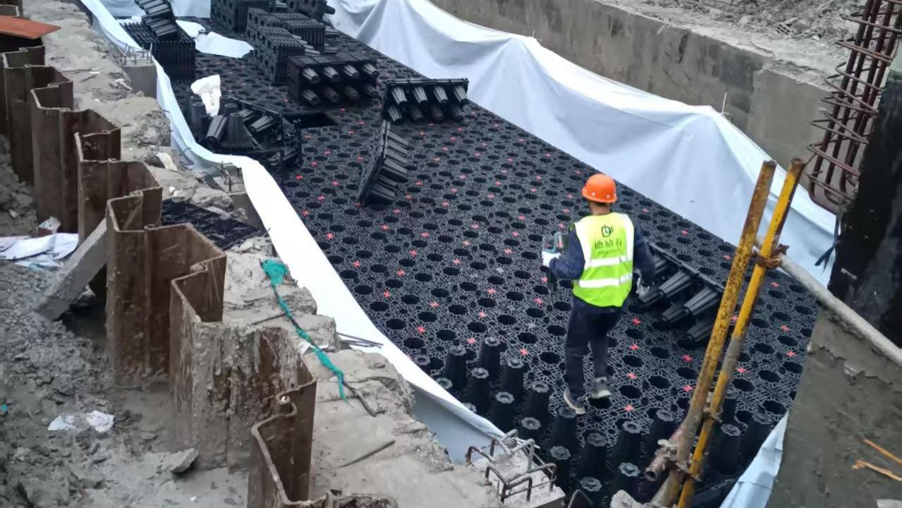 杭州海绵城市建设提速，雨水收集厂家怎么选？德励石用案例说话