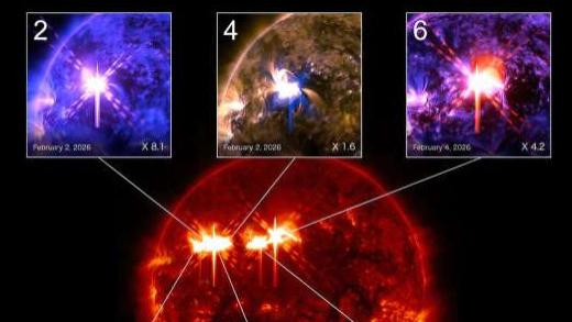 太阳背面的突发太阳喷发验证了新的太阳风暴预报方法