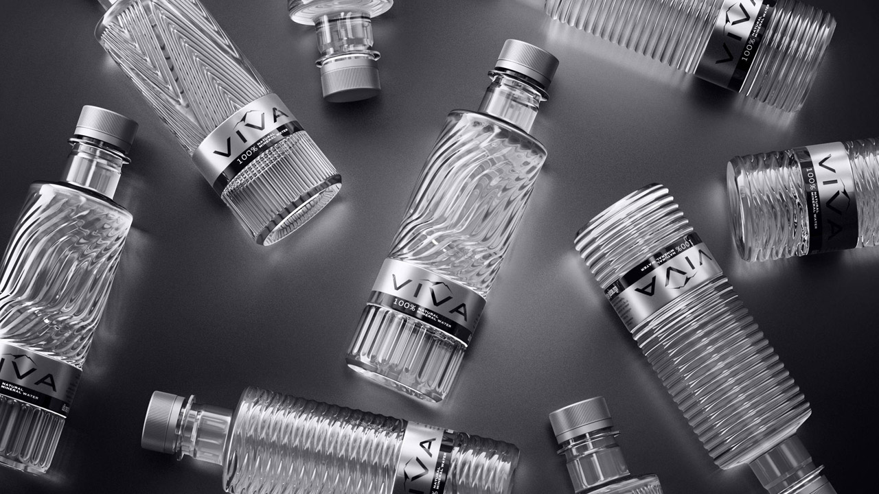 创意矿泉水瓶设计图片分享