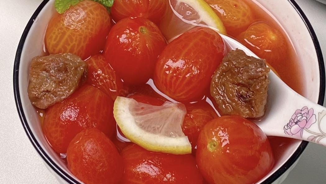 话梅小番茄：每日开胃神器，酸甜脆爽，3分钟学会这道“神仙小菜”！