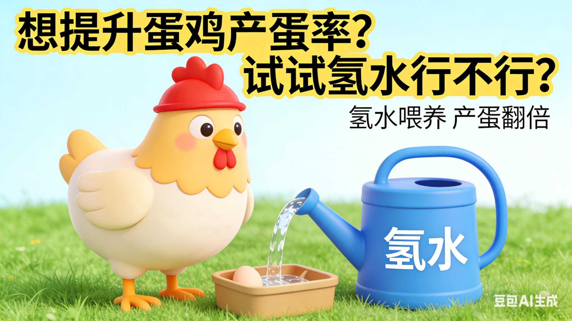 想提升蛋鸡产蛋率？试试氢水行不行？
