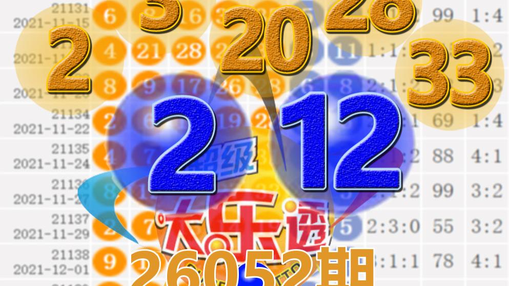 大乐透26052期开奖结果：9注一等奖，后区2-12