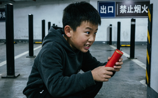 父母不教，社会来教！我让出车位，熊孩子一把炮仗，瞬间玩没了180万……