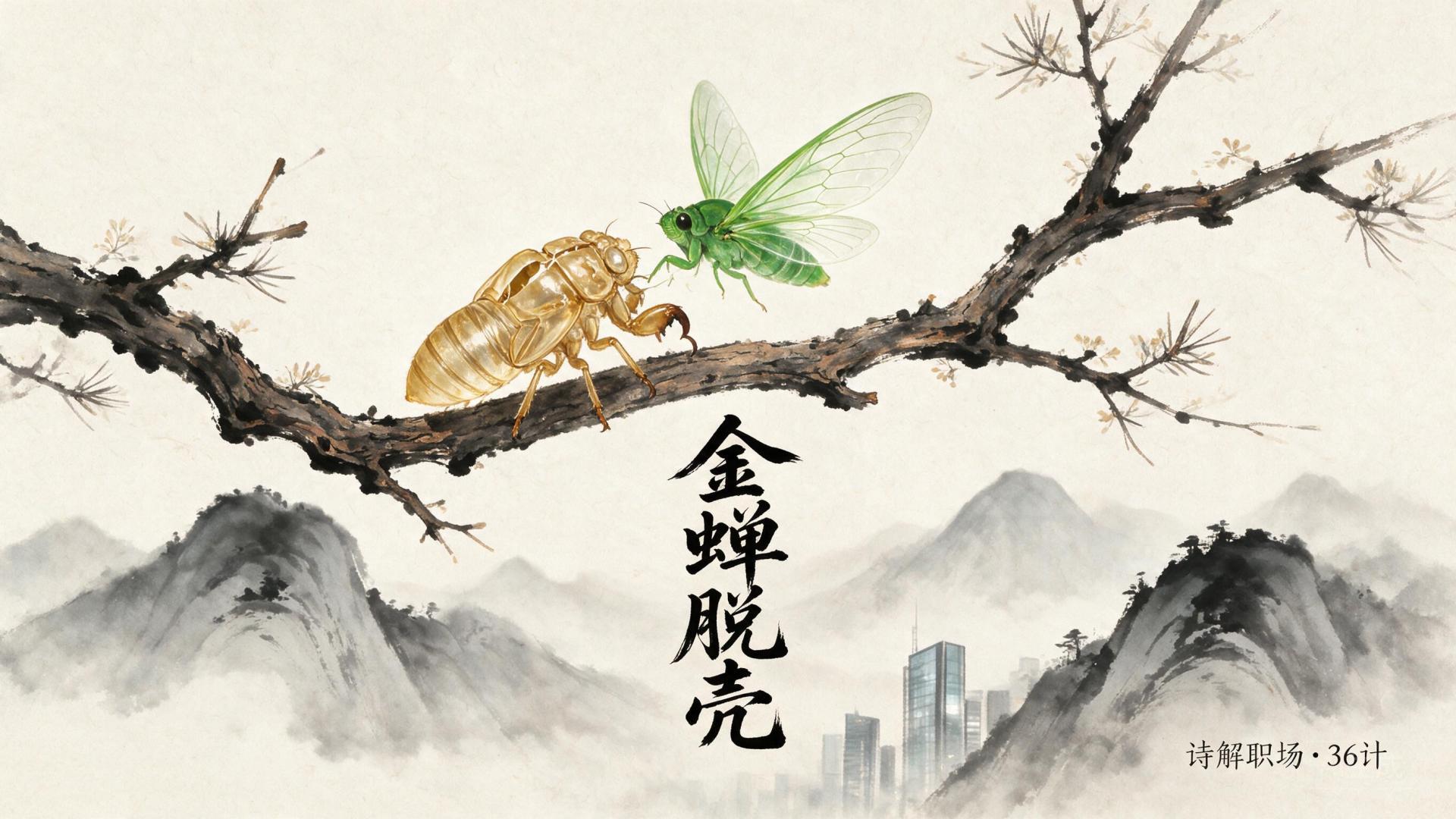 不想待了又怕得罪人？《三十六计》教你金蝉脱壳，体面退出