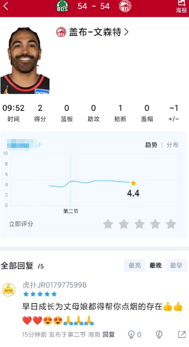 他的轮换优先级怎么变高了

我记得他不是上半场5分钟，下半场5分钟，每个教练都偏