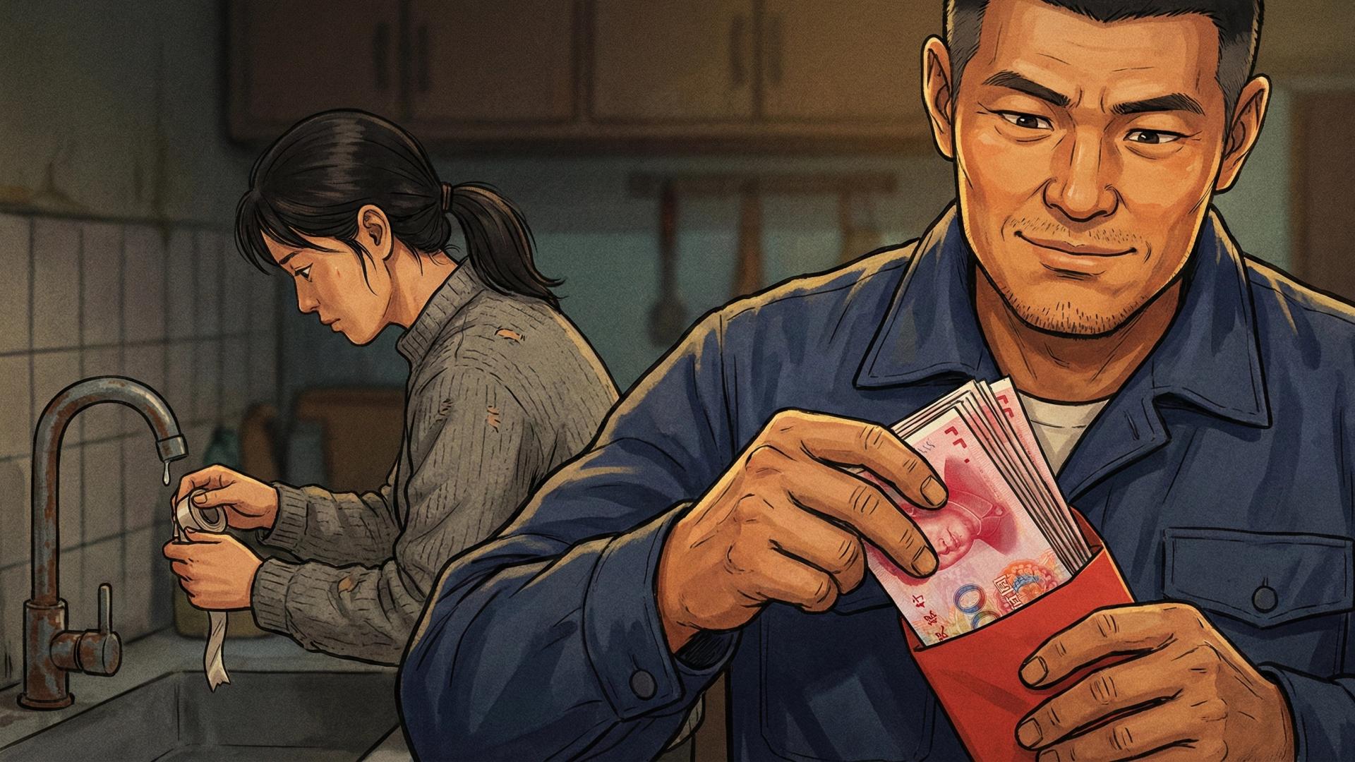 他给24岁侄子发红包，用的是我女儿的补课费