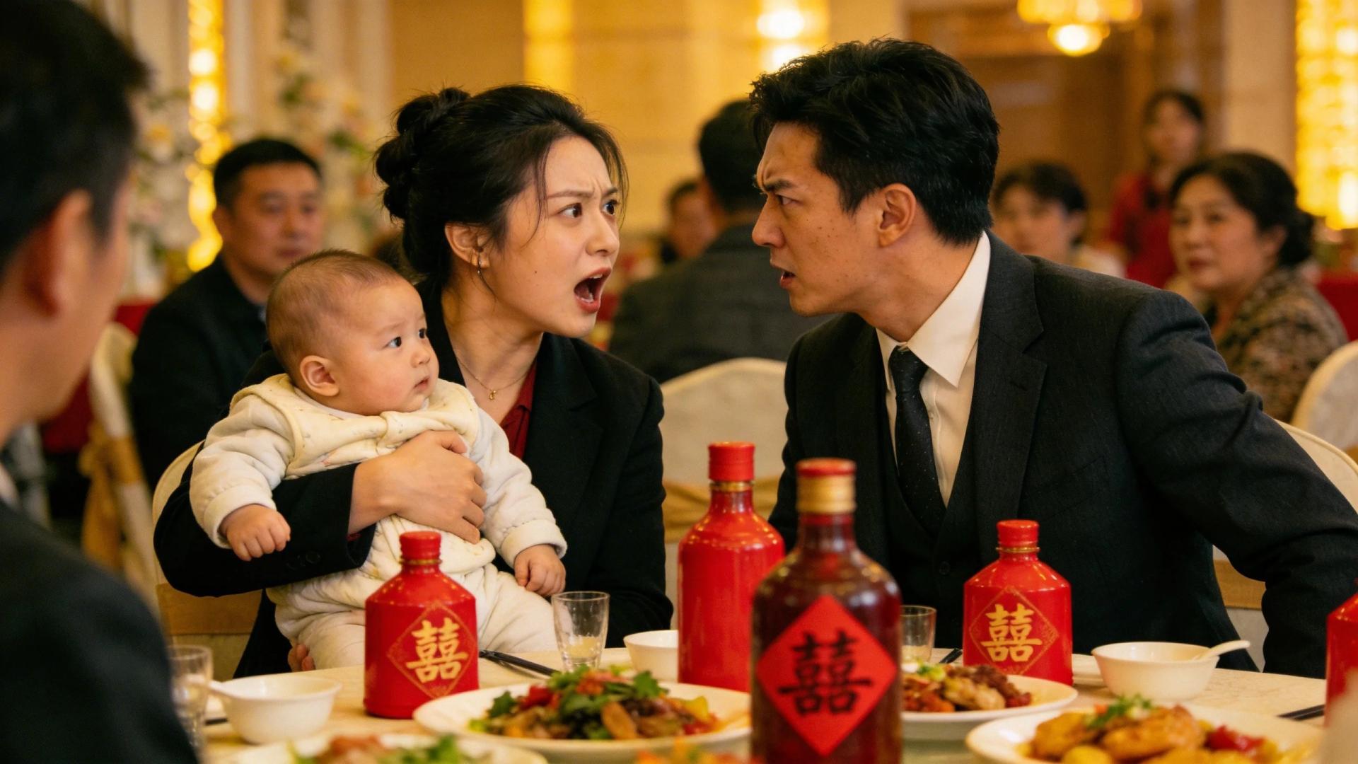 二婚带娃该不该要高彩礼？订婚宴上的这场冲突